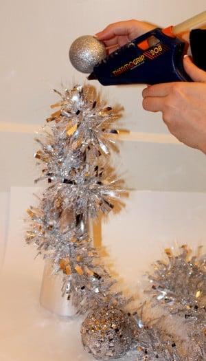 ornament hot glue gun
