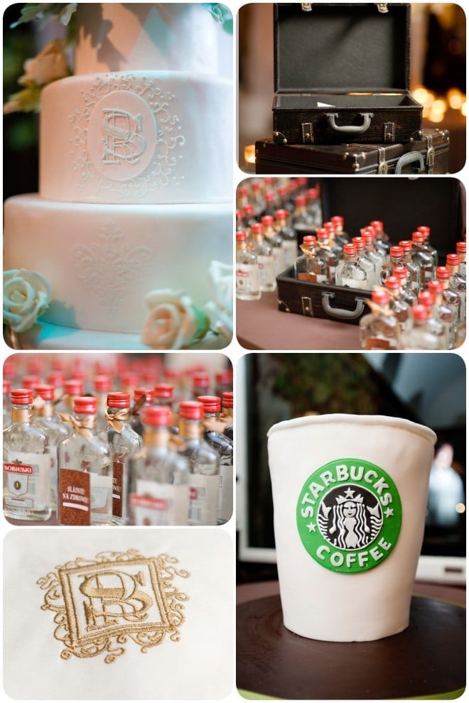 wedding cake starbucks groom cake