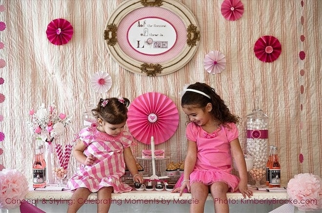 Pink Valentine's Party Picture