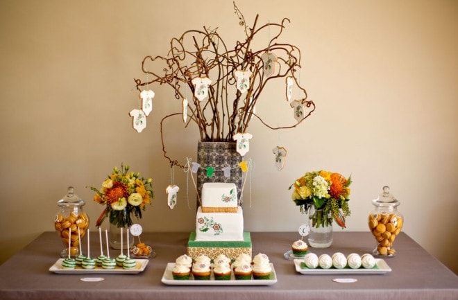 baby shower tablescape from ruby and willow new zealand