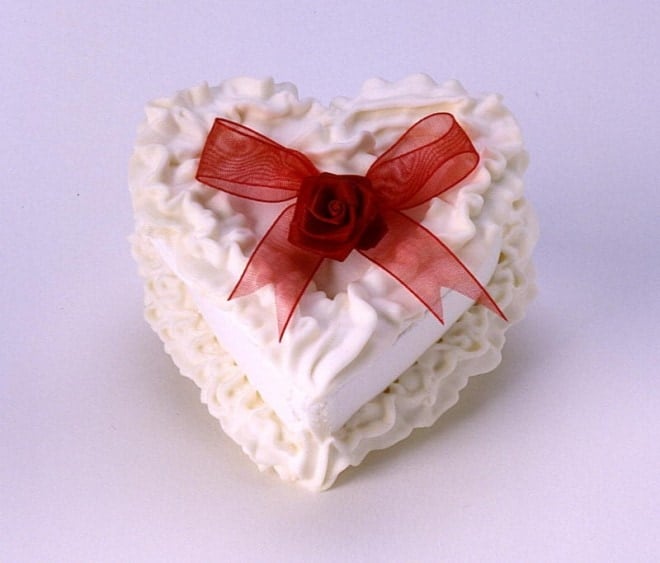 sugar heart container