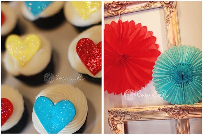 valentine's paper daisies