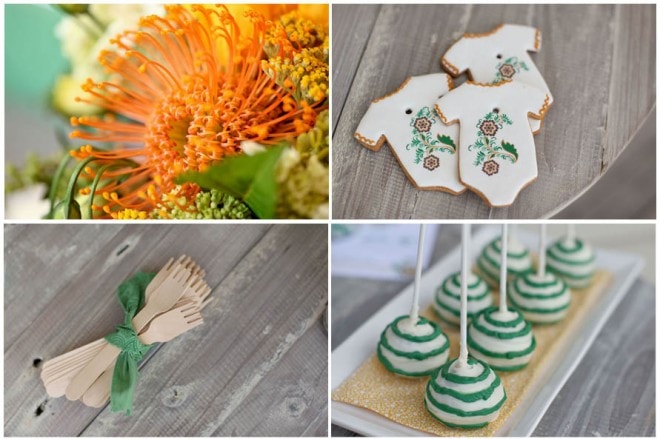 baby shower cake pops